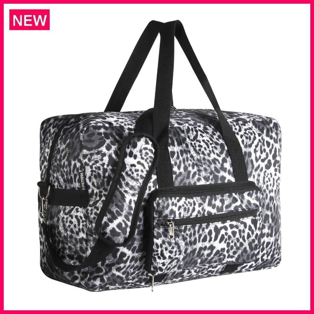 Foldable Waterproof Duffel Bag - Lightweight Carry On Luggage Tote